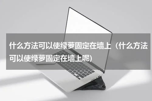 什么方法可以使绿萝固定在墙上（什么方法可以使绿萝固定在墙上呢）