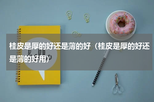 桂皮是厚的好还是薄的好（桂皮是厚的好还是薄的好用）