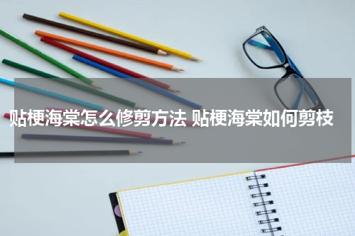 贴梗海棠怎么修剪方法 贴梗海棠如何剪枝
