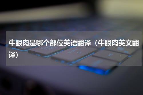 牛眼肉是哪个部位英语翻译（牛眼肉英文翻译）