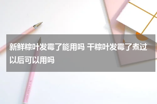 新鲜粽叶发霉了能用吗 干粽叶发霉了煮过以后可以用吗