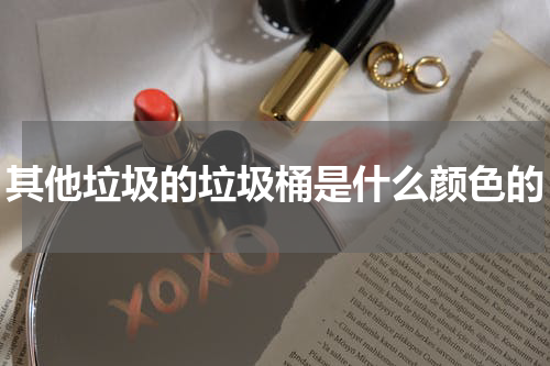 其他垃圾的垃圾桶是什么颜色的