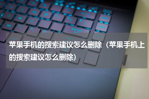 苹果手机的搜索建议怎么删除（苹果手机上的搜索建议怎么删除）