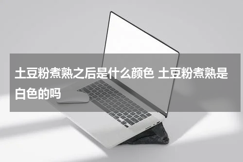 土豆粉煮熟之后是什么颜色 土豆粉煮熟是白色的吗