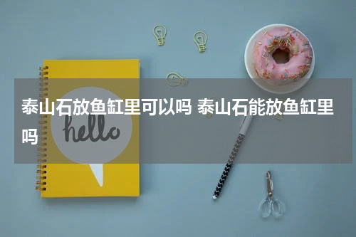 泰山石放鱼缸里可以吗 泰山石能放鱼缸里吗