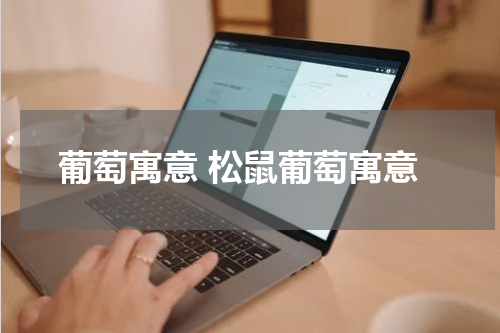 葡萄寓意 松鼠葡萄寓意