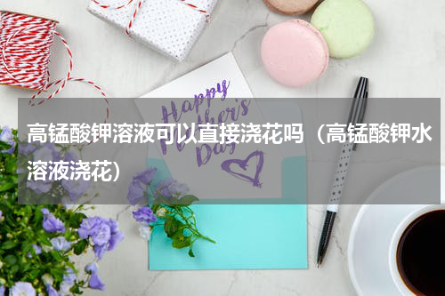 高锰酸钾溶液可以直接浇花吗（高锰酸钾水溶液浇花）